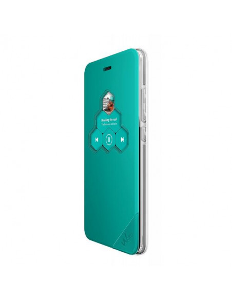 Wiko WISFW0045 custodia per cellulare Custodia a libro Turchese