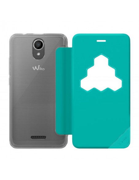 Wiko WISFW0045 custodia per cellulare Custodia a libro Turchese