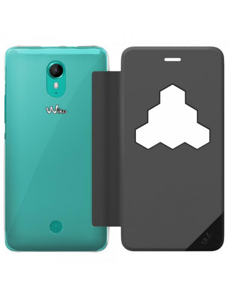 Wiko WiCUBE custodia per cellulare Custodia a libro Grigio