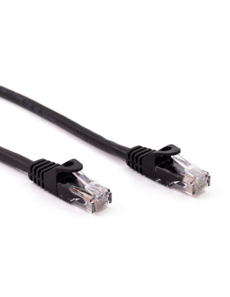 Nilox NXCRJ4502 cavo di rete Nero 2 m Cat6 U/UTP (UTP)