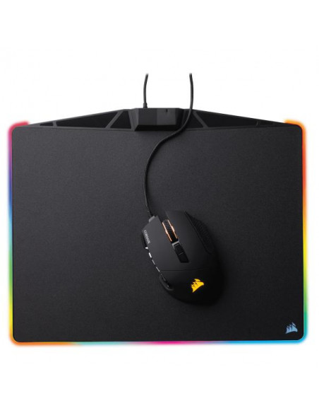 Corsair MM800 RGB POLARIS Nero Tappetino per mouse per gioco da computer