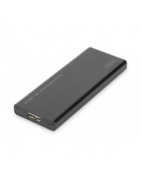 Digitus DA-71111 contenitore di unità di archiviazione 2.5" SSD enclosure Nero