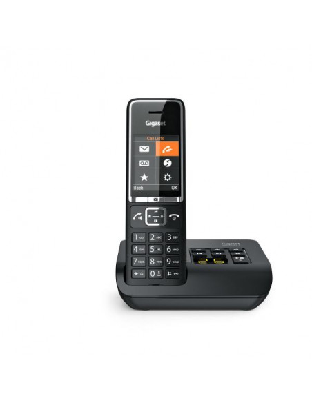 Gigaset COMFORT 550A Telefono analogico/DECT Identificatore di chiamata Nero