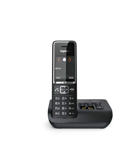 Gigaset COMFORT 550A Telefono analogico/DECT Identificatore di chiamata Nero