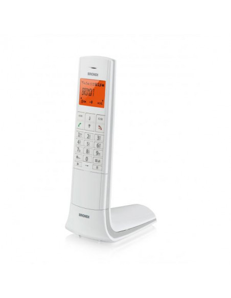 Brondi Lemure Telefono DECT Bianco Identificatore di chiamata