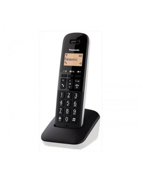 Panasonic KX-TGB610JTW telefono Telefono analogico/DECT Nero, Bianco Identificatore di chiamata