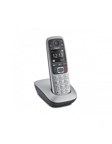 Gigaset E 560 Telefono DECT Nero, Argento Identificatore di chiamata