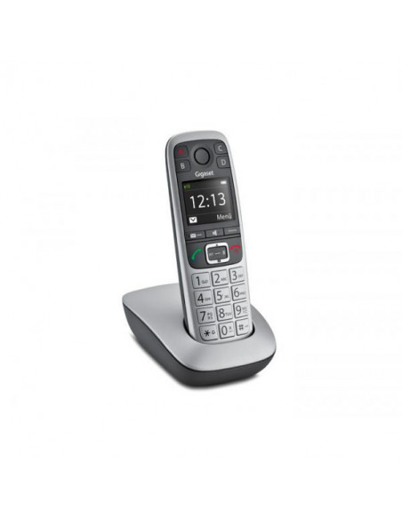 Gigaset E 560 Telefono DECT Nero, Argento Identificatore di chiamata