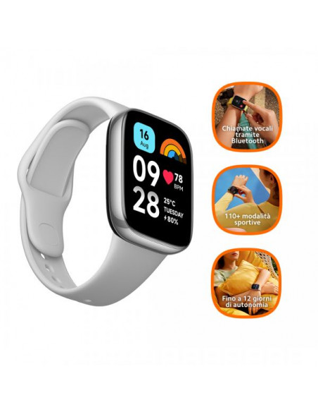 Xiaomi Redmi Watch 3 Active 4,65 cm (1.83") LED 47 mm Grigio