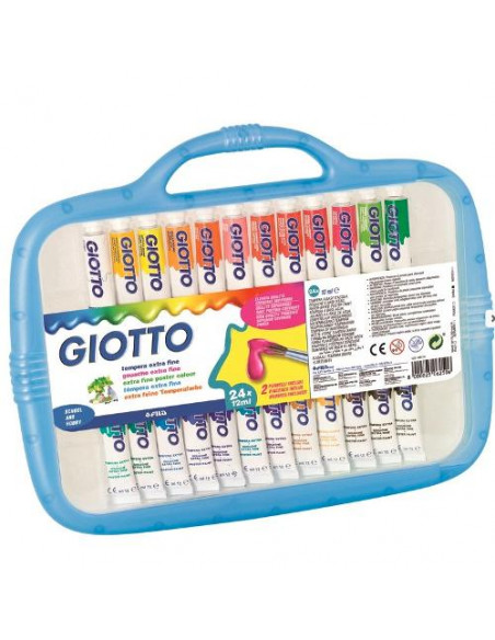 Tempera Fila 039089 GIOTTO Extra Colori assortiti Colori assortiti