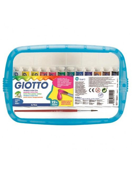 Tempera Fila 304100 GIOTTO Extra Colori assortiti Colori assortiti