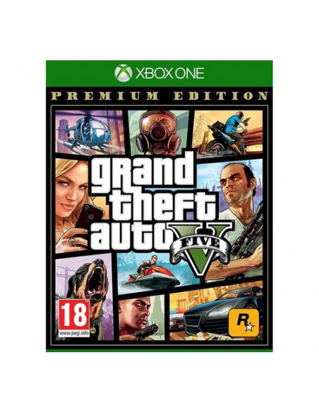 Videogioco Rockstar Games SWX10605 XBOX Gta 5 Premium Edition
