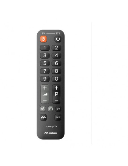 Telecomando tv Meliconi 807026 SPEEDY 2+ Nero