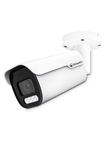 VIDEOCAMERA ATLANTIS ULTRAPLEX A11-UX1014A-BPVM IP PoE Bullet 8Mpx 3840x2016 H.264/265 20/25fps 1/2.8" CMOS 5x IR 4Array led 30m