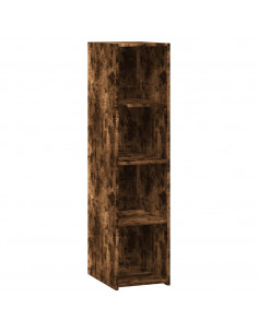 Credenza Rovere Fumo 30x41x124cm in Legno Multistrato 2