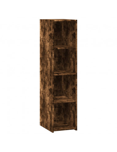 Credenza Rovere Fumo 30x41x124cm in Legno Multistrato