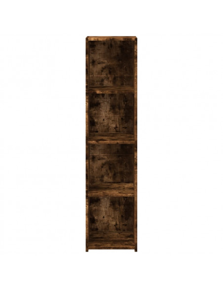 Credenza Rovere Fumo 30x41x124cm in Legno Multistrato