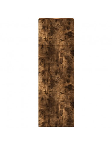 Credenza Rovere Fumo 30x41x124cm in Legno Multistrato