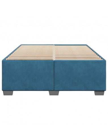 Giroletto Blu 140x200 cm in Velluto