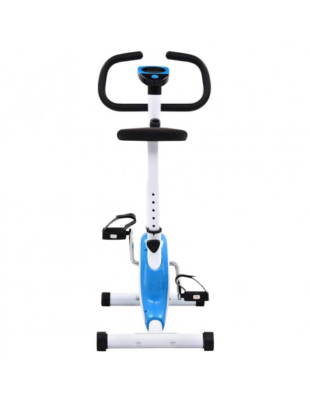Cyclette Ellittica con Cinghia di Resistenza Blu