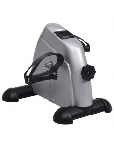 Mini Cyclette Fitness con Volano in Plastica Argento 2