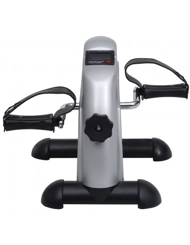 Mini Cyclette Fitness con Volano in Plastica Argento