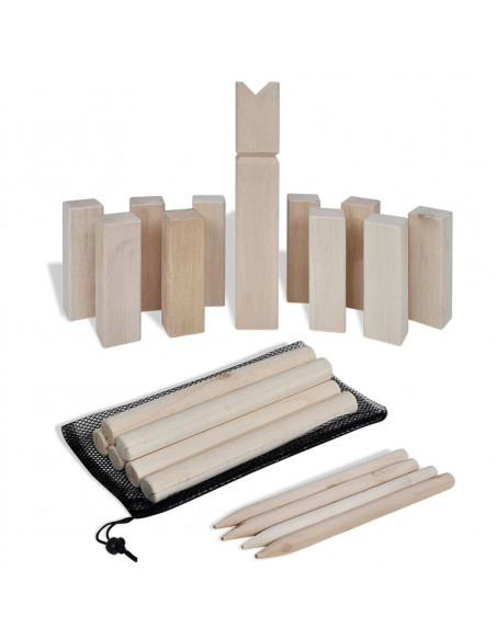 Set Kubb gioco dei vichingi