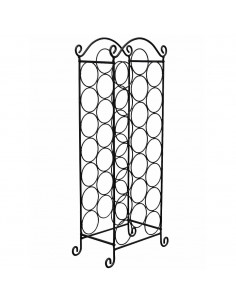 Porta Bottiglie di Vino per 21 Bottiglie in Metallo 2
