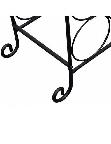 Porta Bottiglie di Vino per 21 Bottiglie in Metallo