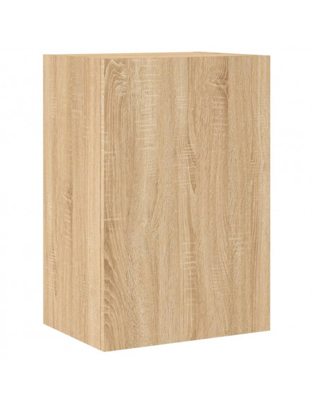 Mobili TV a Muro 6pz Rovere Sonoma in Legno Multistrato