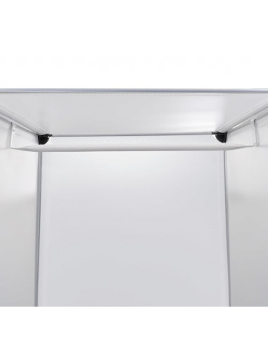 Armadio Modulare con 9 Scomparti 37x115x150 cm Bianco