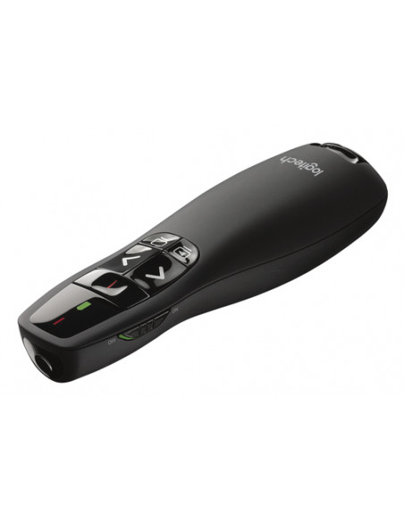 Logitech R400 puntatore wireless RF Nero