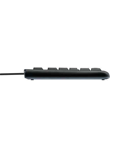 Logitech Desktop MK120 tastiera Mouse incluso Ufficio USB QWERTY Inglese britannico Nero