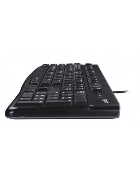 Logitech Desktop MK120 tastiera Mouse incluso Ufficio USB QWERTY Inglese britannico Nero