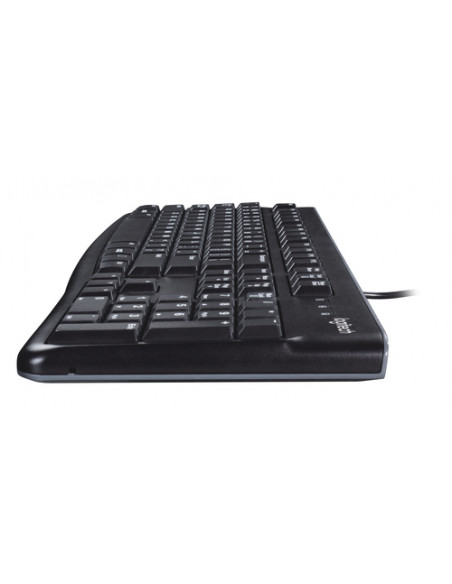 Logitech Keyboard K120 for Business tastiera Ufficio USB QWERTY US International Nero