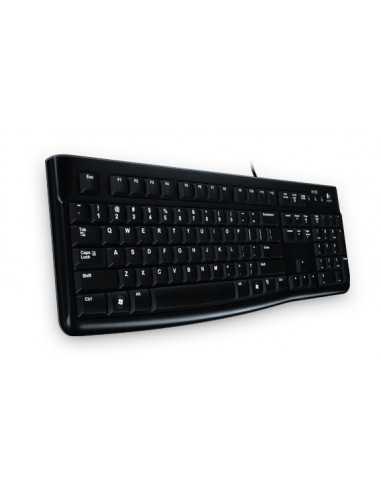 Logitech Keyboard K120 for Business tastiera Ufficio USB QWERTY Italiano Nero