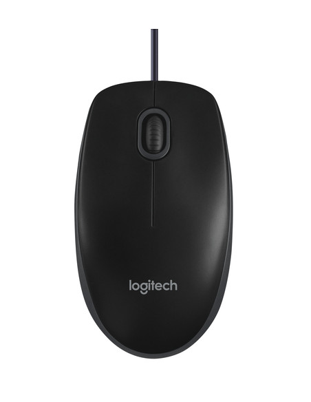 Logitech B100 mouse Ufficio Ambidestro USB tipo A Ottico 800 DPI