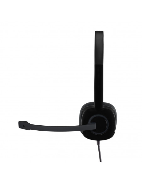 Logitech H151 Auricolare Cablato A Padiglione Ufficio Nero
