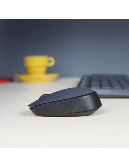 Logitech M170 Grey-K mouse Ufficio Ambidestro RF Wireless Ottico 1000 DPI