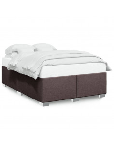 Giroletto Marrone Scuro 160x200 cm in Tessuto 2