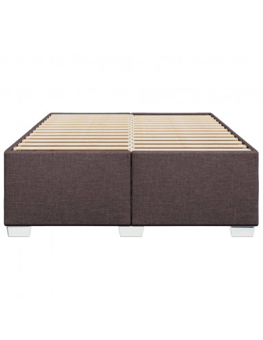 Giroletto Marrone Scuro 160x200 cm in Tessuto