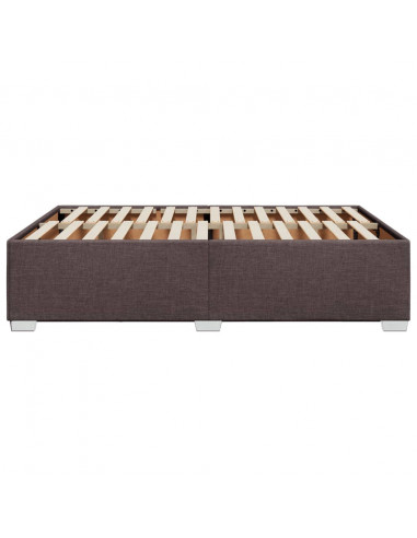 Giroletto Marrone Scuro 160x200 cm in Tessuto