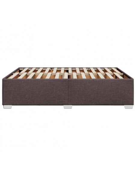 Giroletto Marrone Scuro 160x200 cm in Tessuto