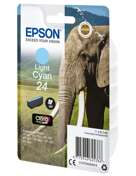 Epson Elephant Cartuccia Ciano Chiaro