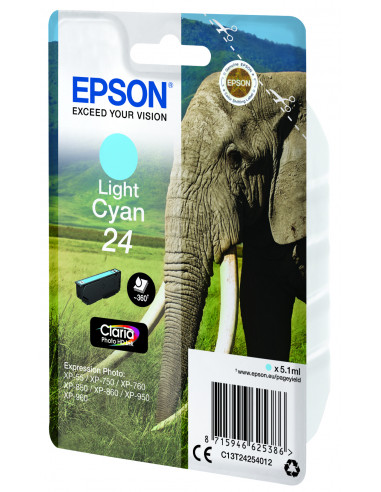 Epson Elephant Cartuccia Ciano Chiaro