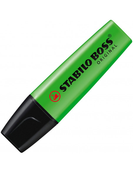 STABILO Evidenziatore - BOSS ORIGINAL - Pack da 2 - Giallo/Verde