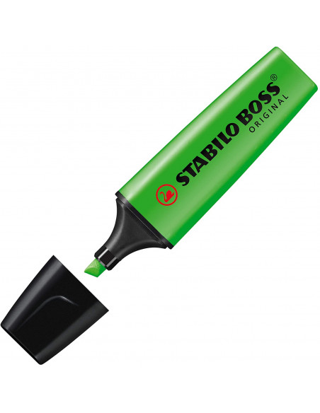 STABILO Evidenziatore - BOSS ORIGINAL - Pack da 2 - Giallo/Verde
