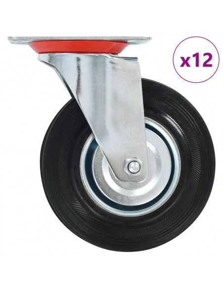 Ruote Girevoli 12 pz 125 mm