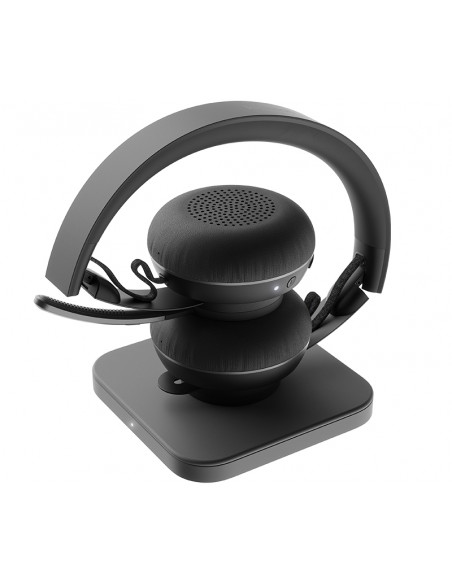 Logitech Zone Auricolare Wireless A Padiglione Ufficio Bluetooth Grafite