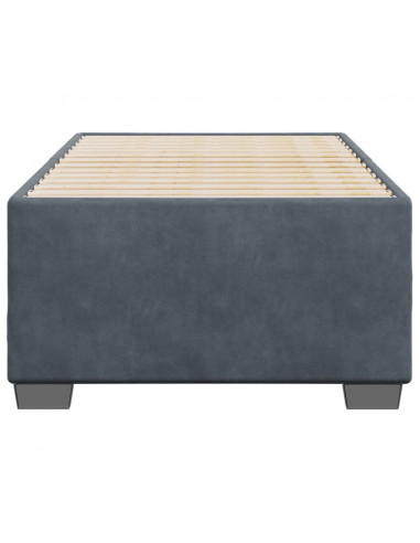 Giroletto Grigio Scuro 90x190 cm in Velluto